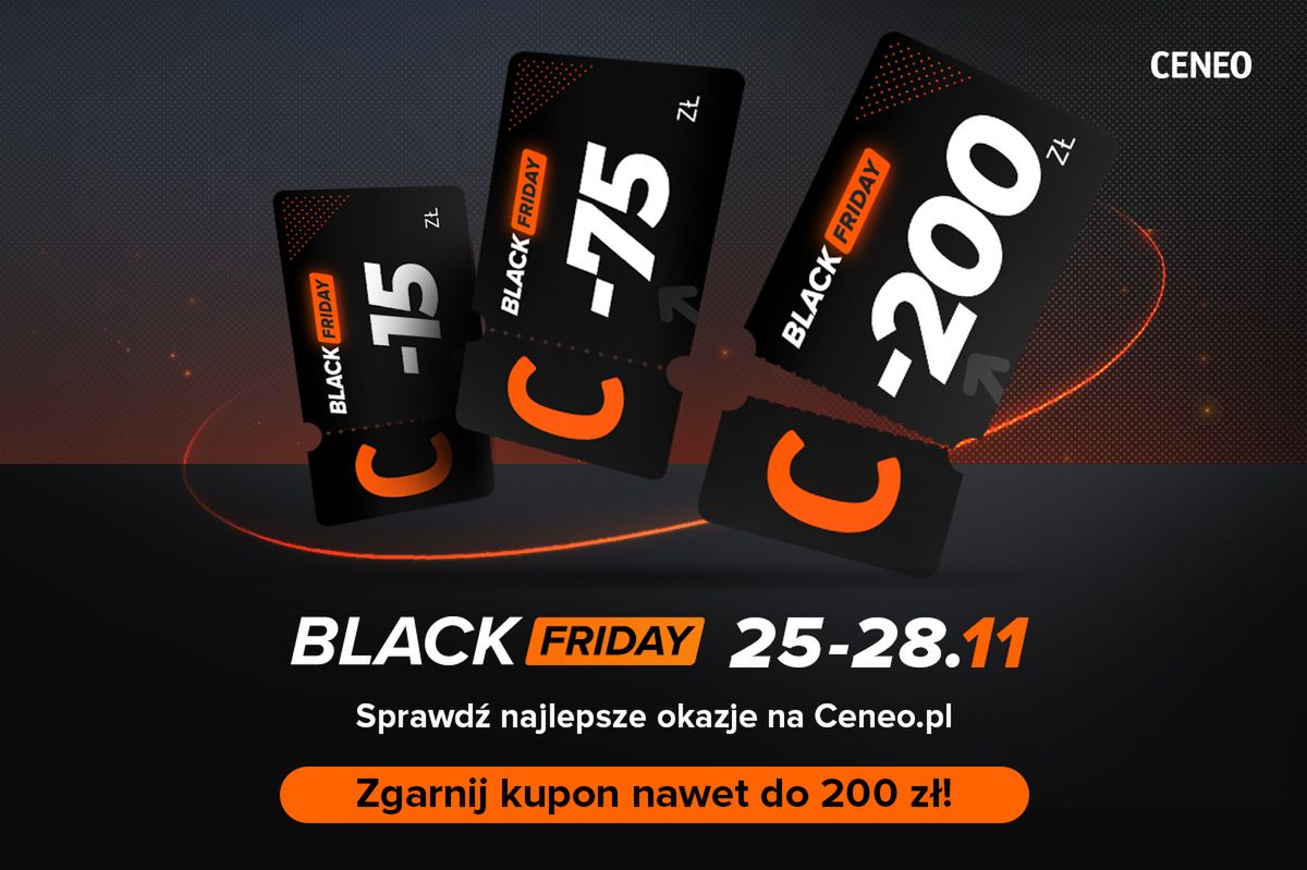 Black Friday zaczynaj z Ceneo – tysiące kuponów rabatowych już 25.11.2021