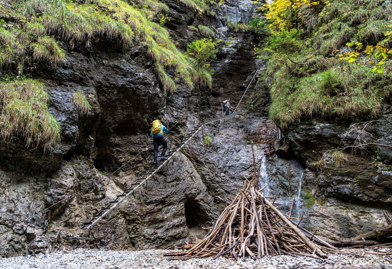 Jesienny Słowacki Raj z nutką adrenaliny. Słynny wąwóz Sucha Bela z wodospadami, kładkami i drabinkami