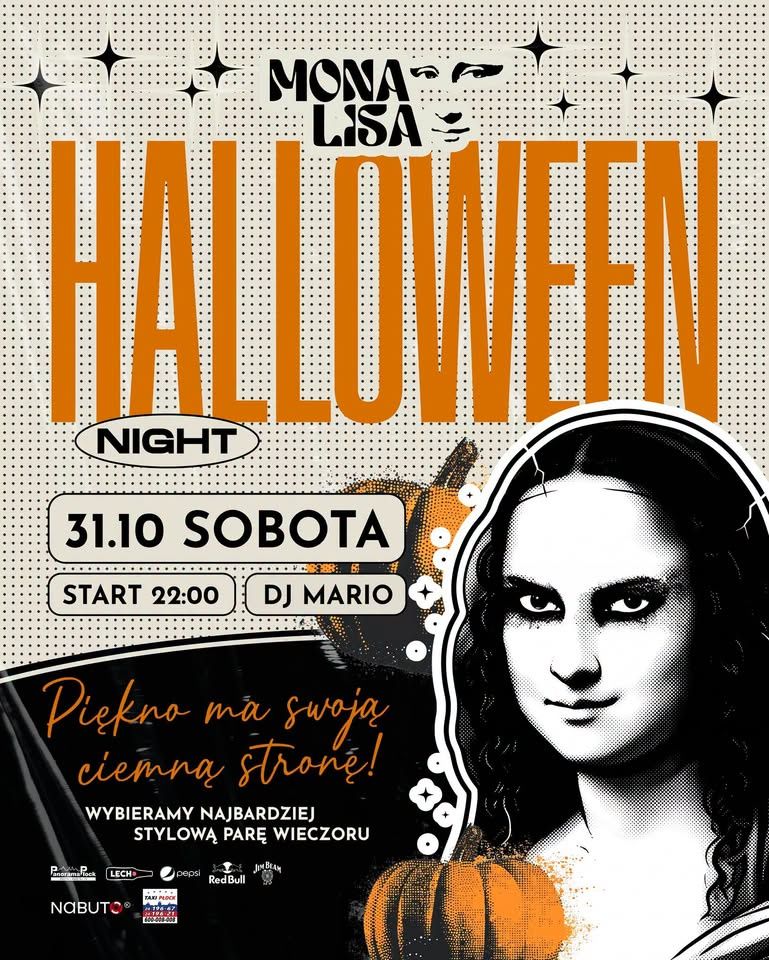 Halloween w Mona Lisa 