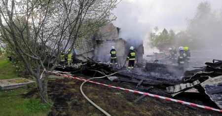 Dramatyczny finał pożaru hotelu w Bieszczadach. Strażacy znaleźli ciało