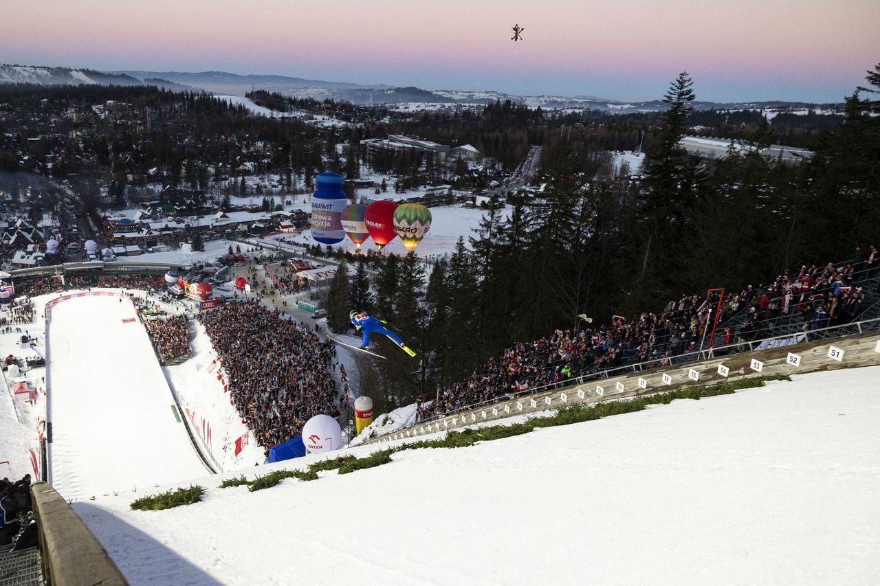 Zakopane: PŚ. Zamknięte ulice w rejonie skoczni, zakaz używania dronów