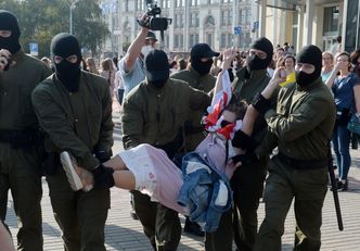 Protesty na Białorusi. Cyberpartyzanci przejęli transmisję wiadomości