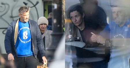 Joanna Koroniewska i Maciej Dowbor wybrali się do restauracji. Humory nie dopisywały?