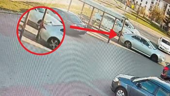 To zrobił pod sklepem i uciekł bez słowa. Wszystko się nagrało