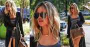 Khloe Kardashian w szlafroku i kapciach od Givenchy (ZDJĘCIA)
