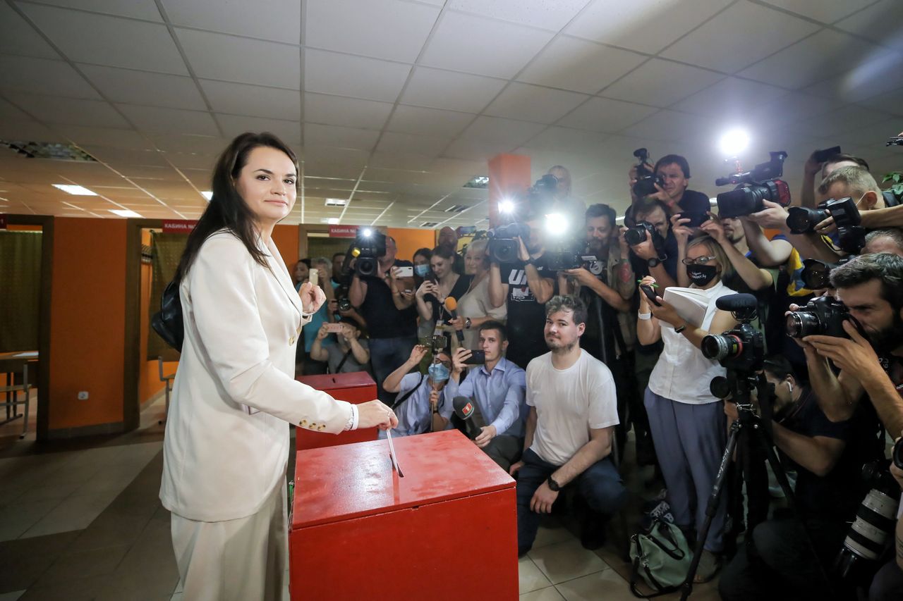 Białoruś. Swiatłana Cichanouska zmuszona do wyjazdu z kraju? Kandydatka opozycji zabrała głos