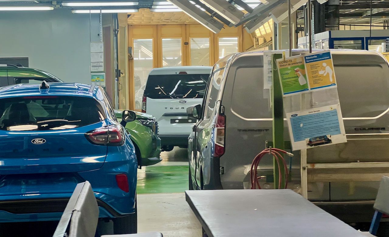 Fabryka Ford Otosan w Krajowej na południu Rumunii