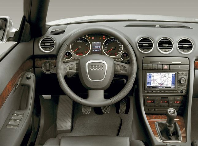 Audi A4 Kabriolet Wnętrze