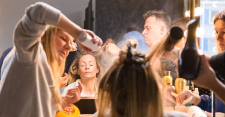 Lejdi Gosia i smutny Majdan-skejt na planie "secret project"… (ZDJĘCIA)