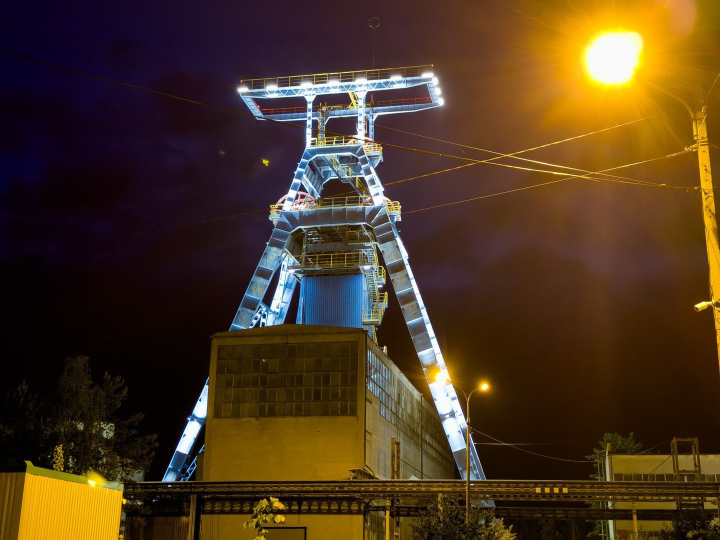Wieża szybowa Chrobry w Olkuszu