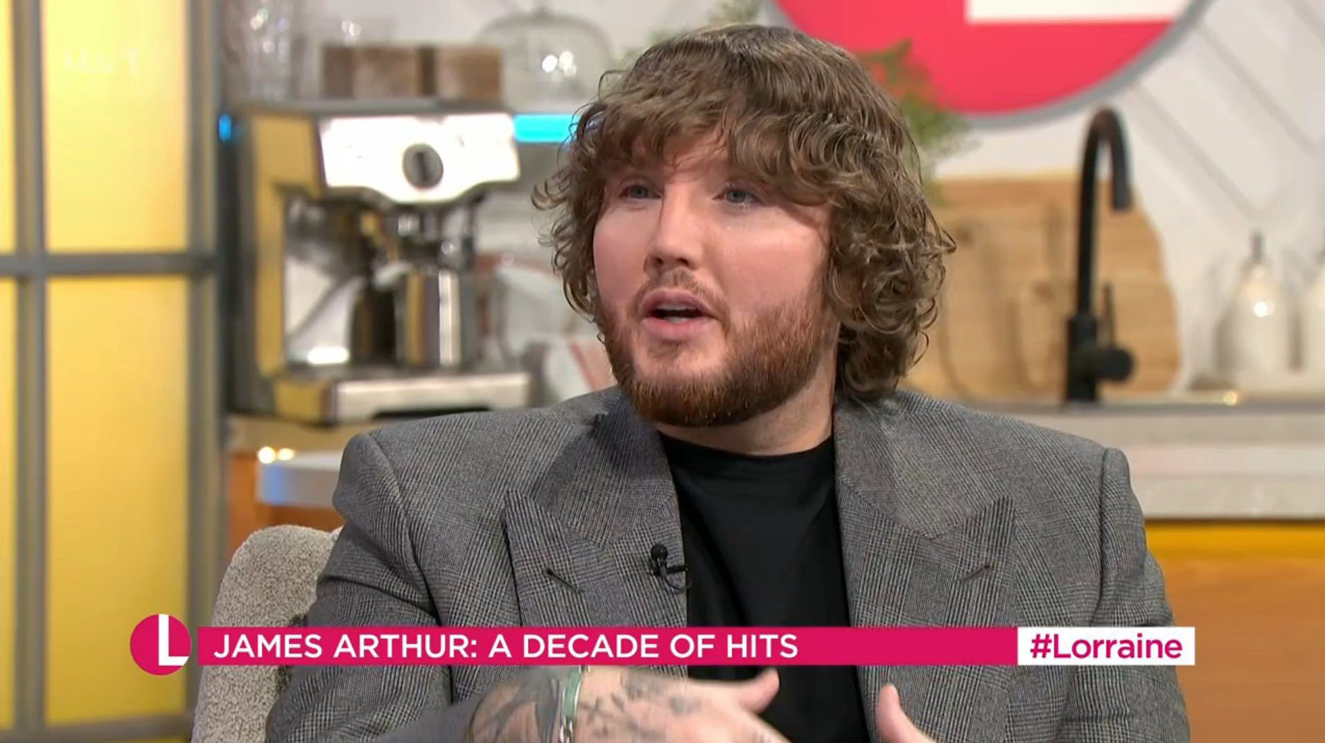 James Arthur w brytyjskiej śniadaniówce