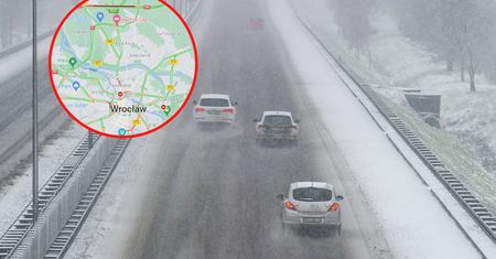 Karambol we Wrocławiu. Gigantyczny korek