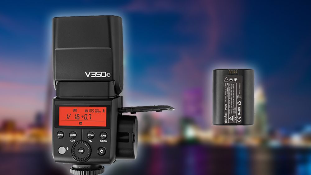 Godox V350 - mała, wydajna lampa błyskowa z dedykowanym akumulatorem 1
