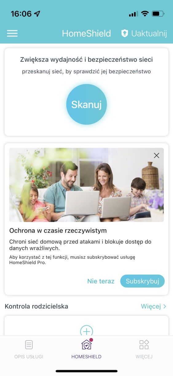 TP-Link Deco X68 - aplikacja i ustawienia kontroli rodzicielskiej