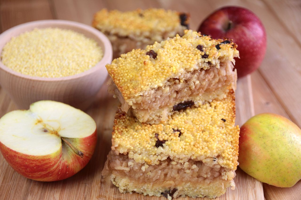 Healthy delight: Try a millet apple pie without sugar or flour