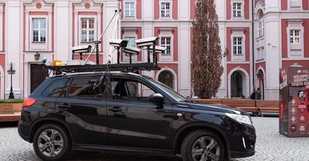 Tajemniczy pojazd pojawił się w Poznaniu. Mieszkańcy zdziwieni