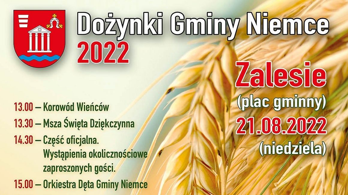 Dożynki Gminy Niemce 2022
