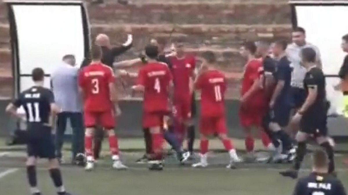 Awantura w meczu ligi kadetów w Serbii