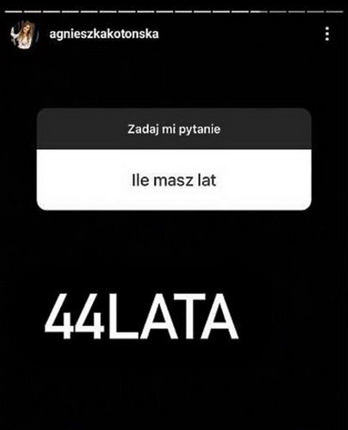 Agnieszka Kotońska odpowiada na pytania fanów na Instagramie