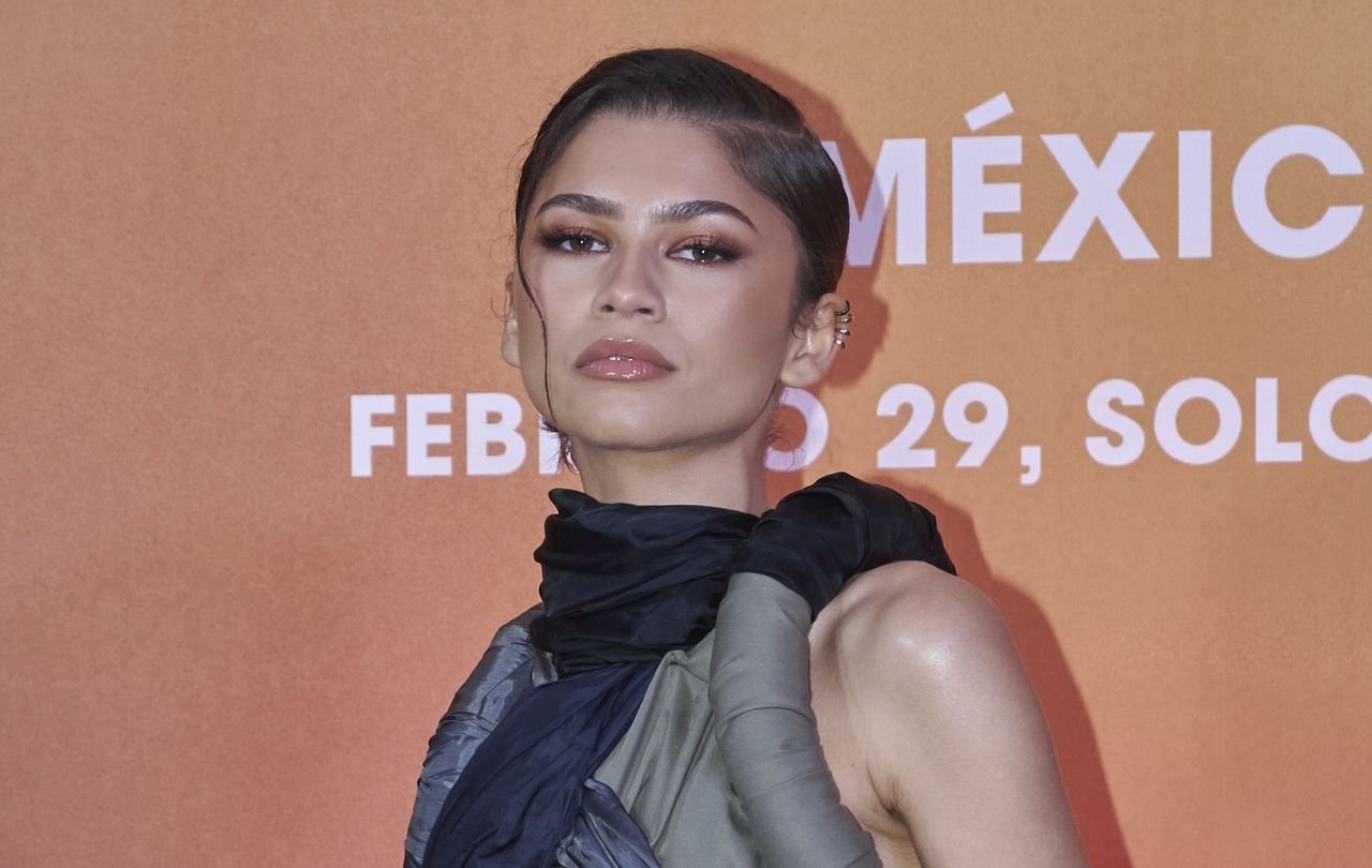 Zendaya na sesji zdjęciowej związanej promującej drugą część "Diuny"