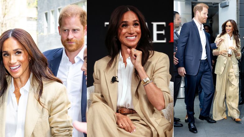 Meghan Markle i książę Harry na gali w Nowym Jorku