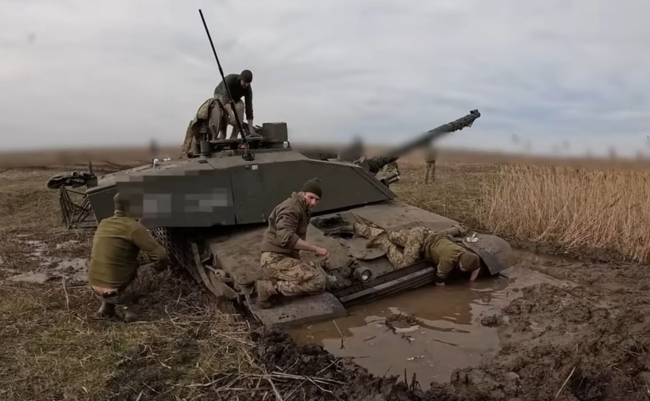 Challenger 2 tanks in Ukraine: Powerful but stuck in the mud