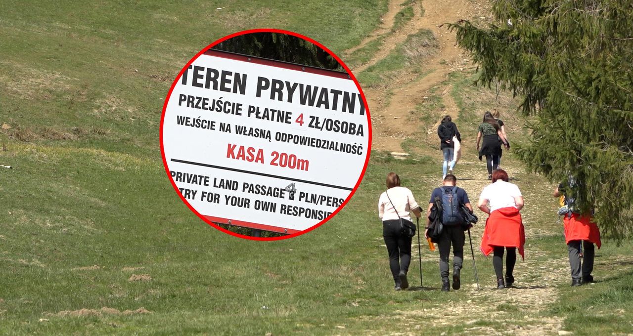 Bezpłatny szlak na Gubałówkę zamknięty. "Pieniądz nad przyjemnością"