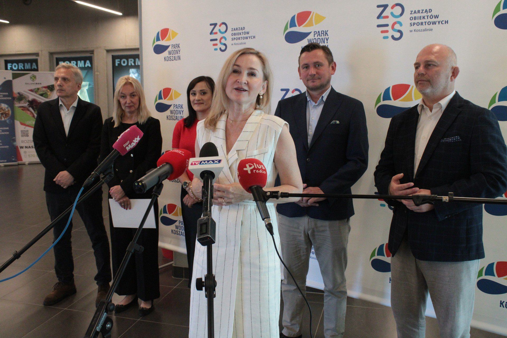 KONFERENCJA PRASOWA W AQUAPARKU