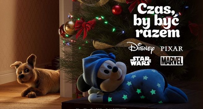 "Czas, by być razem" w świątecznej reklamie Disneya
