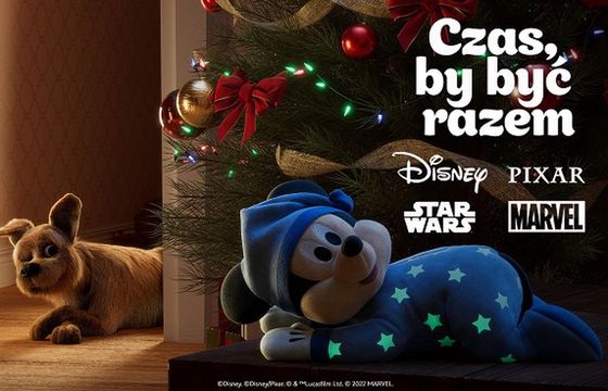 "Czas, by być razem" w świątecznej reklamie Disneya