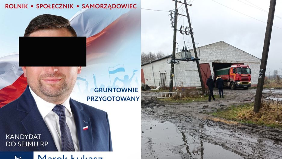 Rolnicy z Mazowsza szukają byłego działacza PiS, twierdząc, że jest im winny im pieniądze za płody rolne
