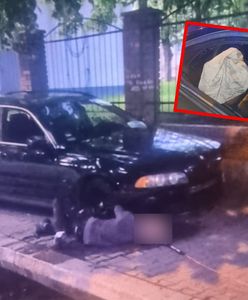 Wjechał w ogrodzenie szkoły. Wcześniej zabrali mu prawo jazdy