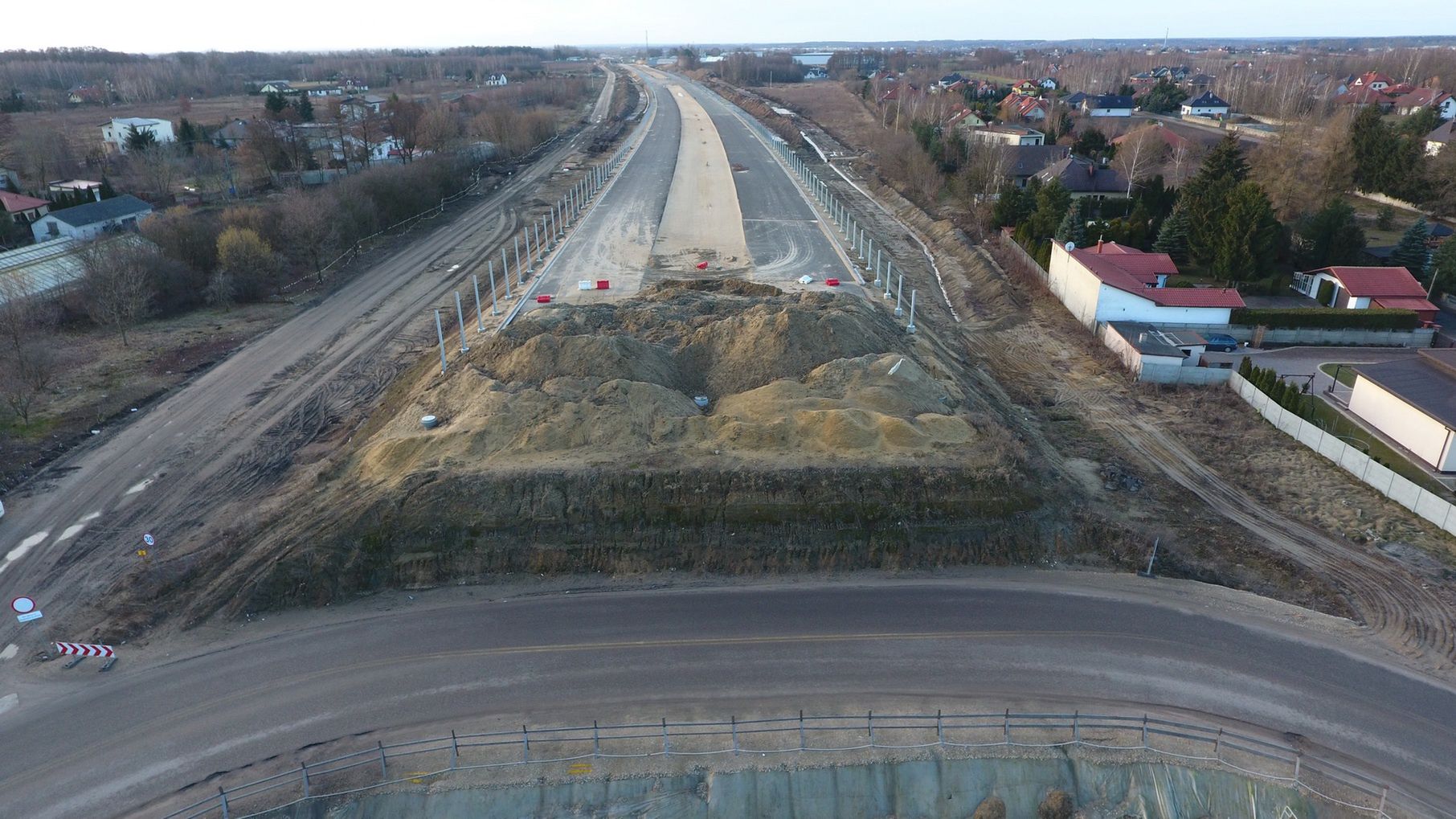 Budowa drogi ekspresowej S14 Lublinek-Aleksandrów Łódzki, stan po 28 miesiącach
