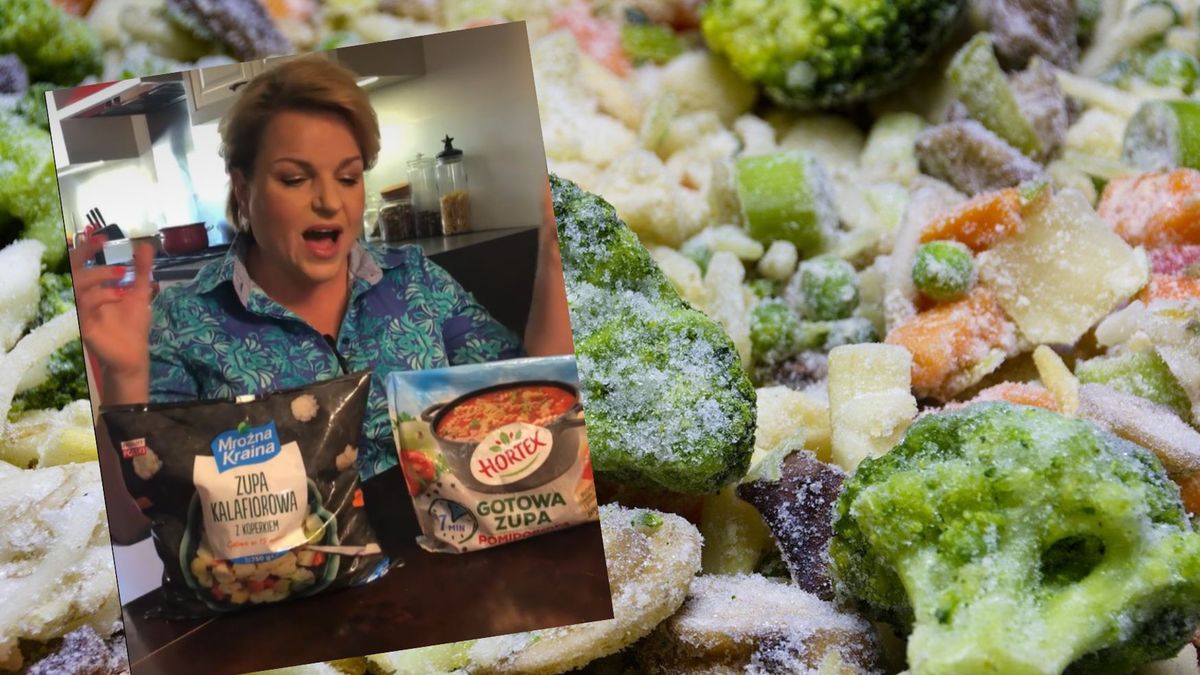 Katarzyna Bosacka porównała ceny popularnych mrożonek