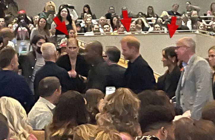 Celine Dion, książę Harry, Meghan Markle