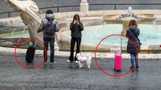 Tam nie spaceruj z walizką na kółkach. Mandat ponad 1000 zł