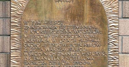 Warszawa. 77. rocznica likwidacji bunkra "Krysia". Rodzina Wolskich ukrywała tam Żydów