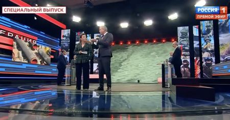 Odjazd w rosyjskiej telewizji. "Nadzieja na nowe ataki terrorystyczne"