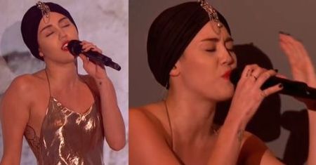 Miley Cyrus w "X Factor"! Fałszuje?