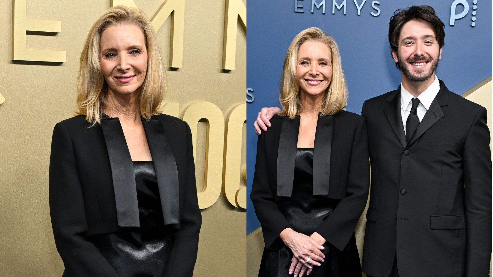 Lisa Kudrow na gali Emmy z synem Julianem