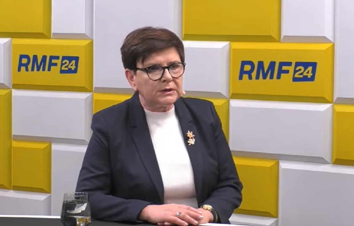 Beata Szydło brała udział w programie "Gość Ziemca" RMF FM