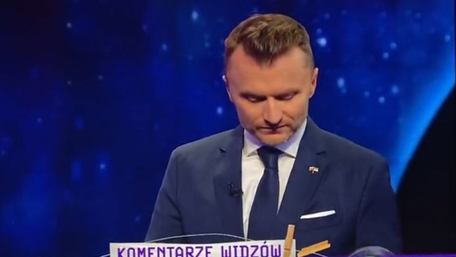 Piotra Jaconia poirytował "żart" prowadzących program