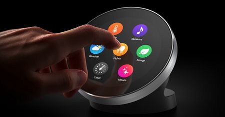 Homey Portal. Ekran i pierścień do sterowania smart home
