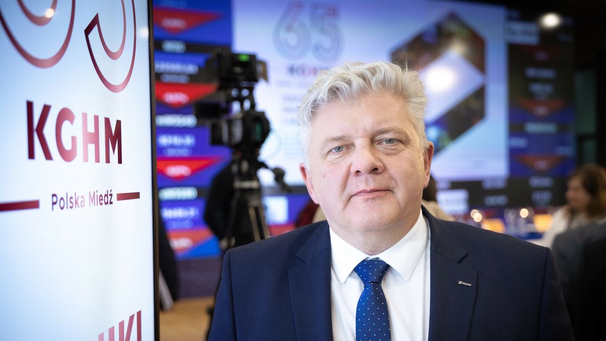 Remigiusz Paszkiewicz, prezes KGHM