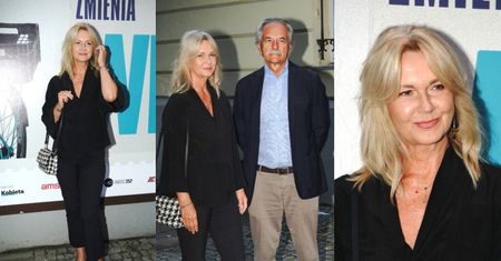 Wytworna Grażyna Torbicka bryluje z mężem na premierze filmu. Są małżeństwem od niemal PÓŁ WIEKU