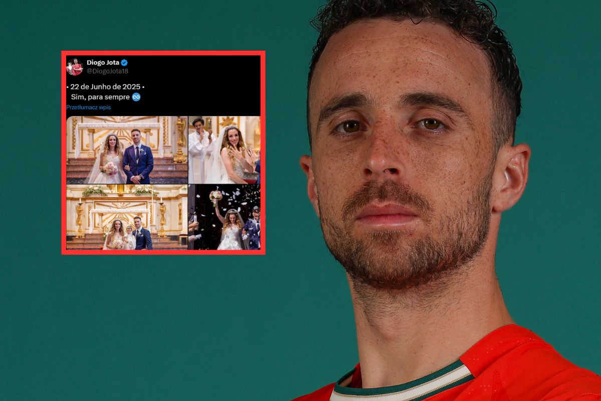 Diogo Jota nie żyje. Kilkanaście dni przed śmiercią wziął ślub