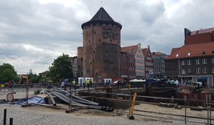 Gdańsk. Most w centrum miasta zamknięty na kilka miesięcy. Początek prac