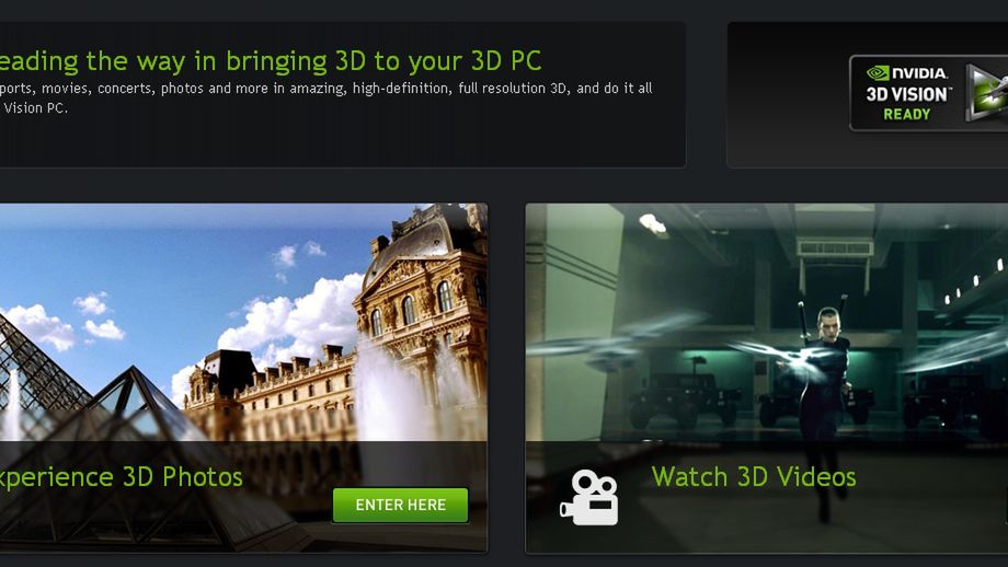 NVIDIA tworzy serwis społecznościowy dla fanów 3D 1