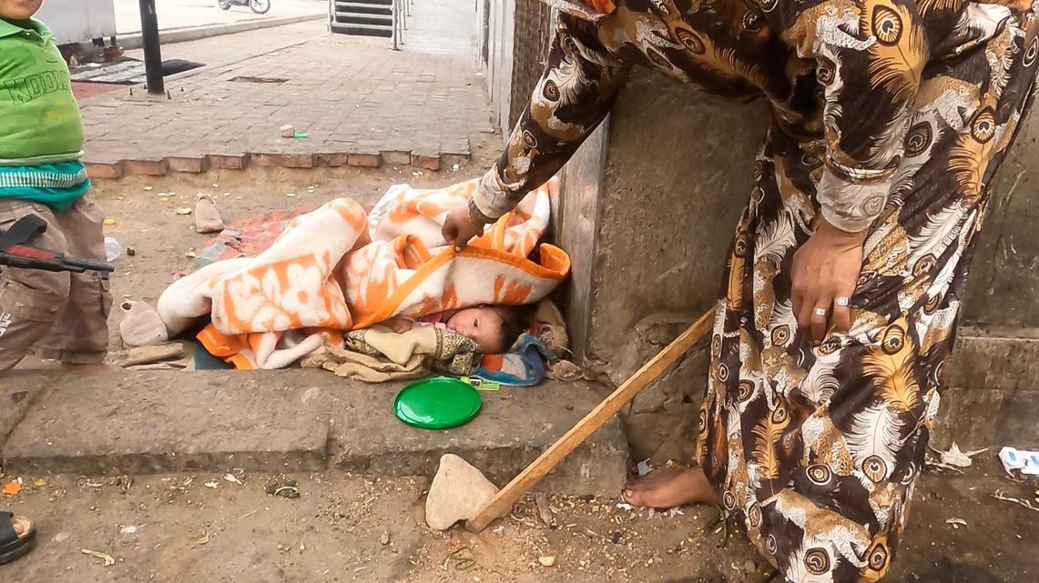 Osoby żebrzące w Hurghadzie to codzienność