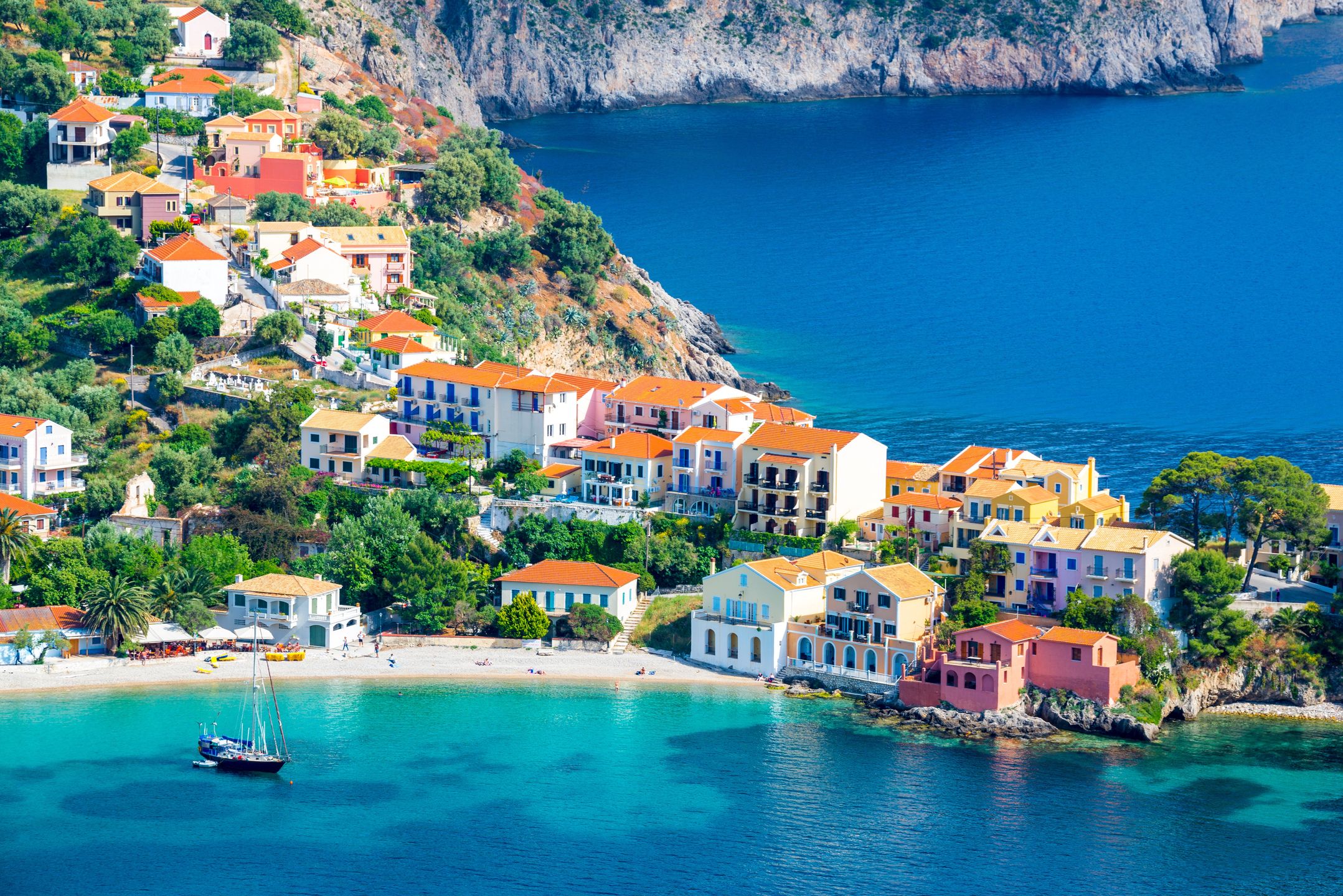 Kefalonia należy do spokojniejszych greckich wysp